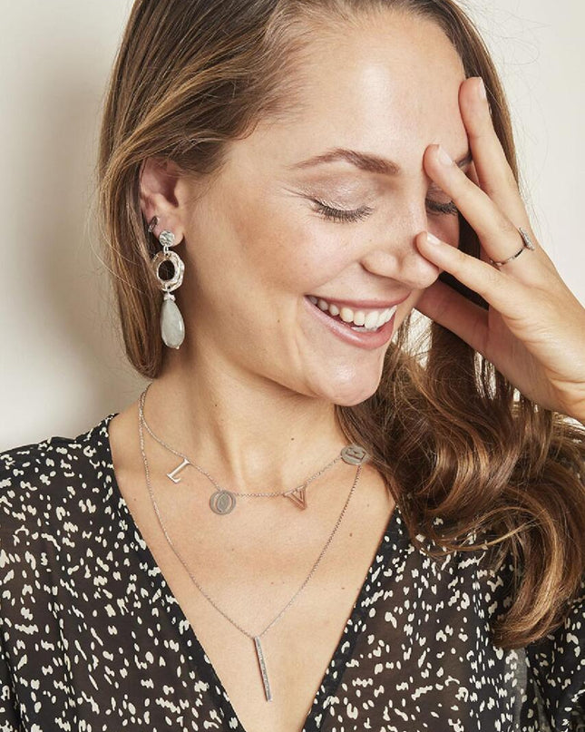 Ketting Letters Love zilver