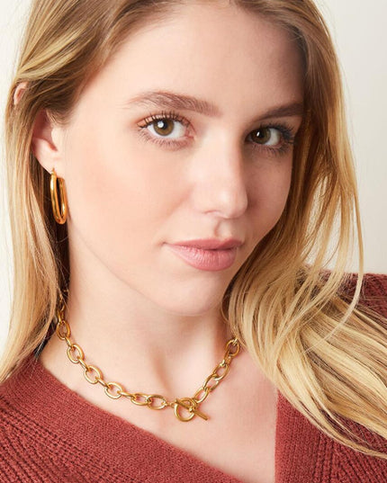 Roestvrij stalen ketting Goud Stainless Steel