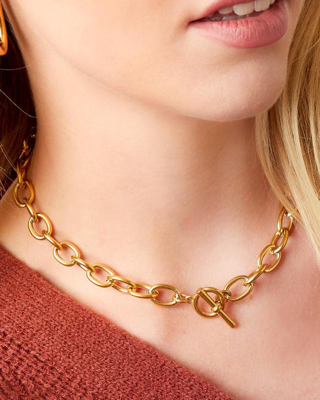 Roestvrij stalen ketting Goud Stainless Steel