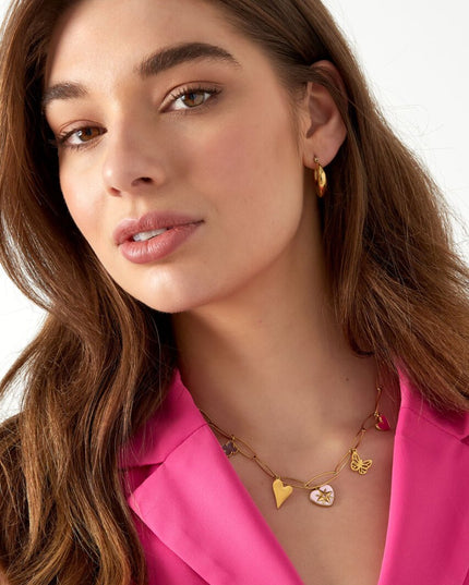 Bedelkettingen lovely butterfly - zilver