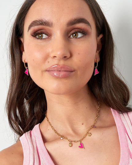 Bedelketting lente tinten - goud