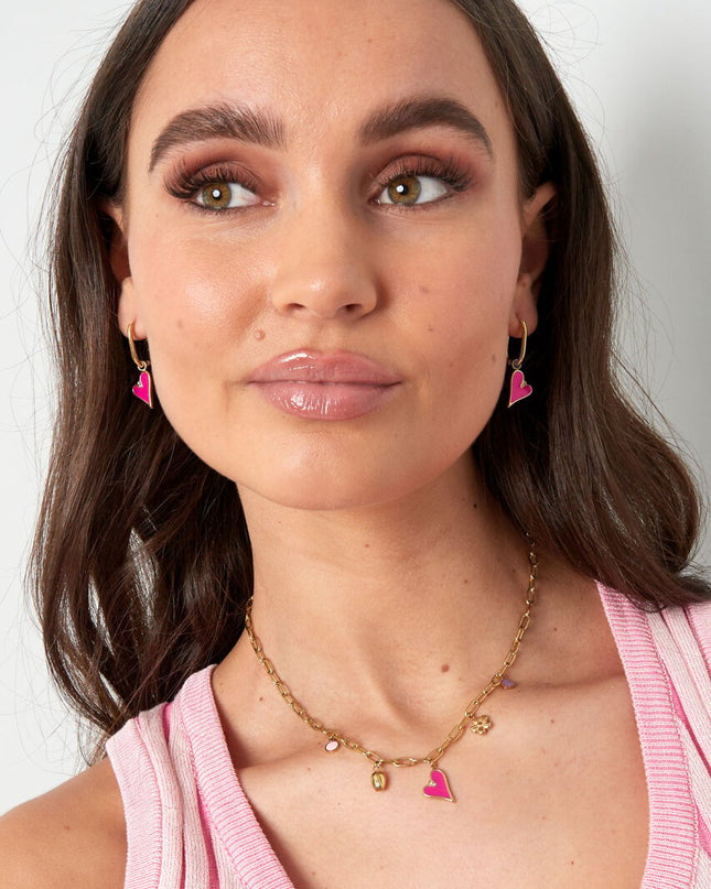 Bedelketting lente tinten - goud