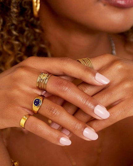 Smiley ring lichtroze maat 16