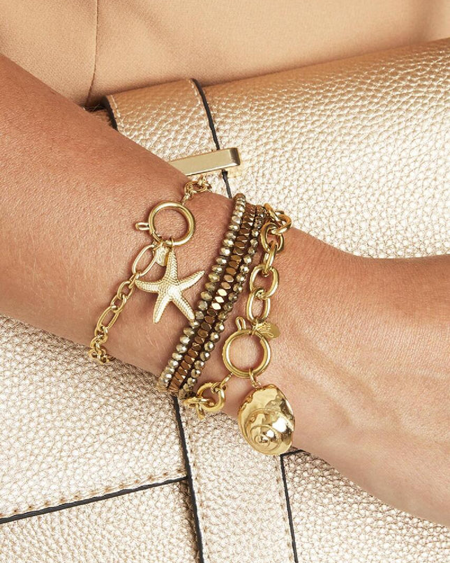 Armband Starfish zilver