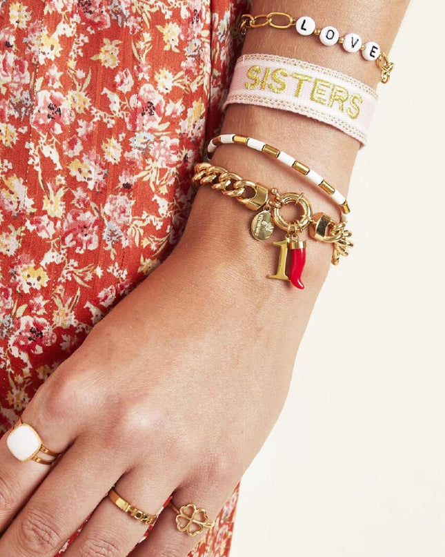 Armband Chain Holly zilver