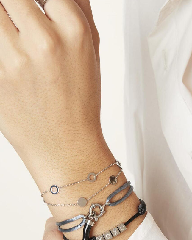 Armband Satin Kisses bruin