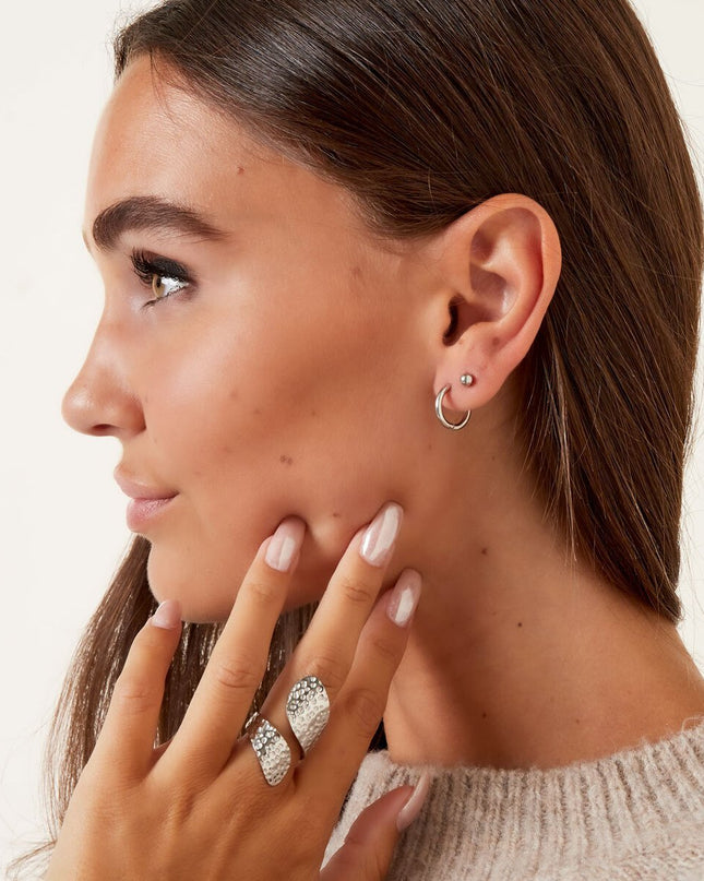 Simpele oorringen XS goud