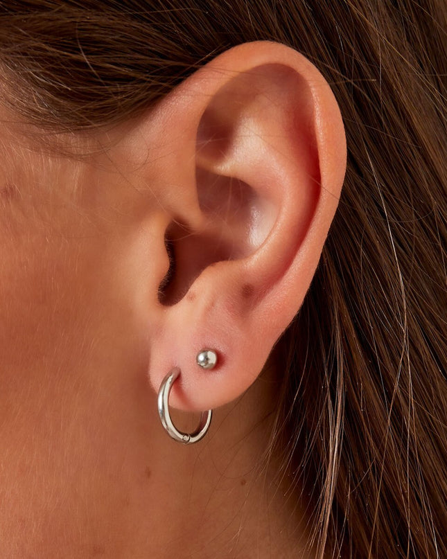 Simpele oorringen XS goud