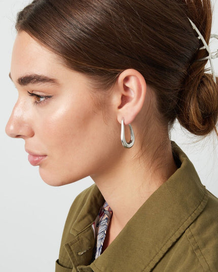 Oorbellen aesthetic druppel - goud