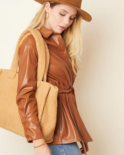 Teddy shopper Off-white Polyester