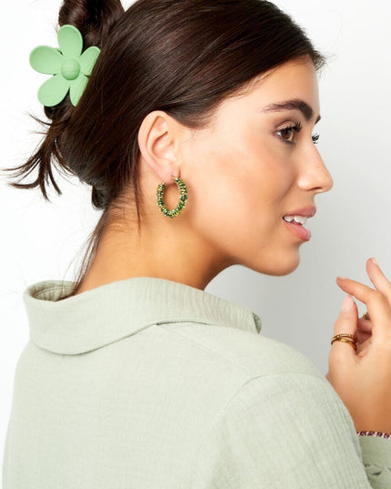 Haarklem bloem Fuchsia