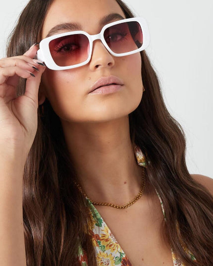 Zonnebril small montuur Beige