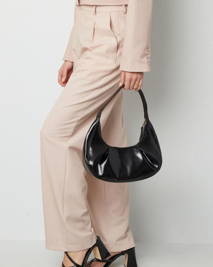 Tas met plooien - lila