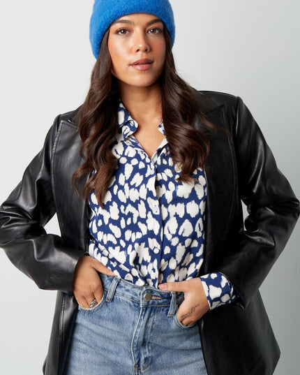 Basic beanie donkergroen