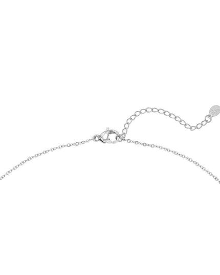 Ketting Letters Wild zilver