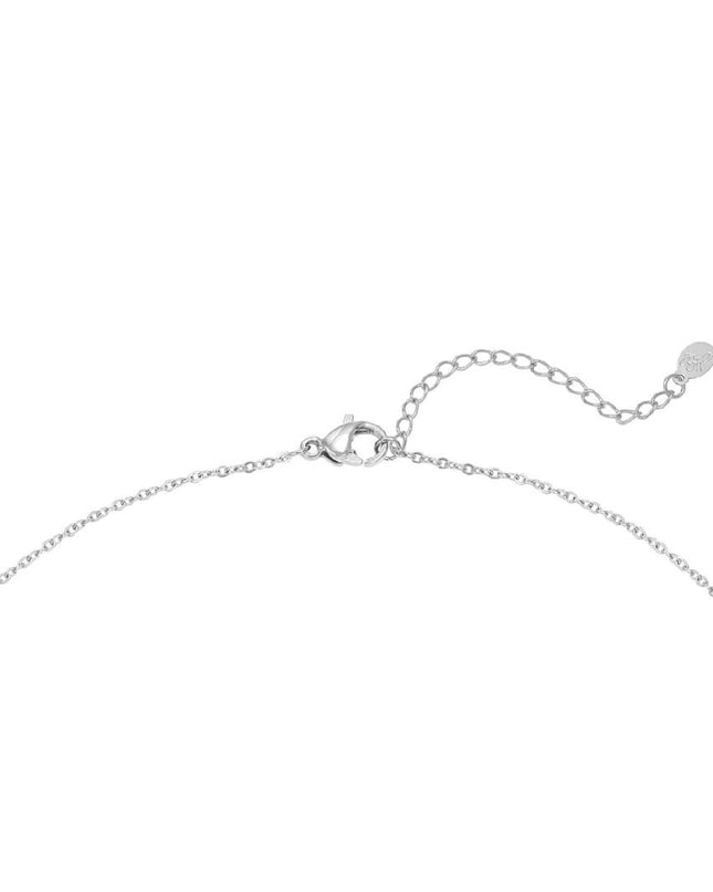 Ketting Letters Wild zilver
