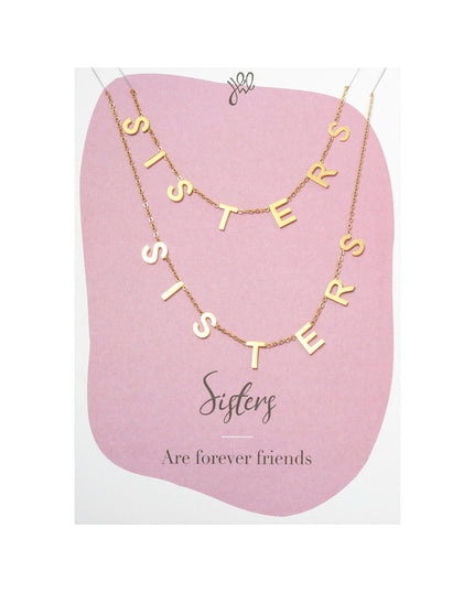 Ketting Sisters goud