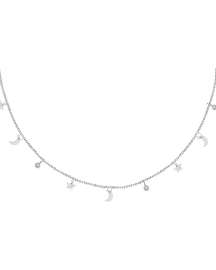 Ketting Floating Universe zilver