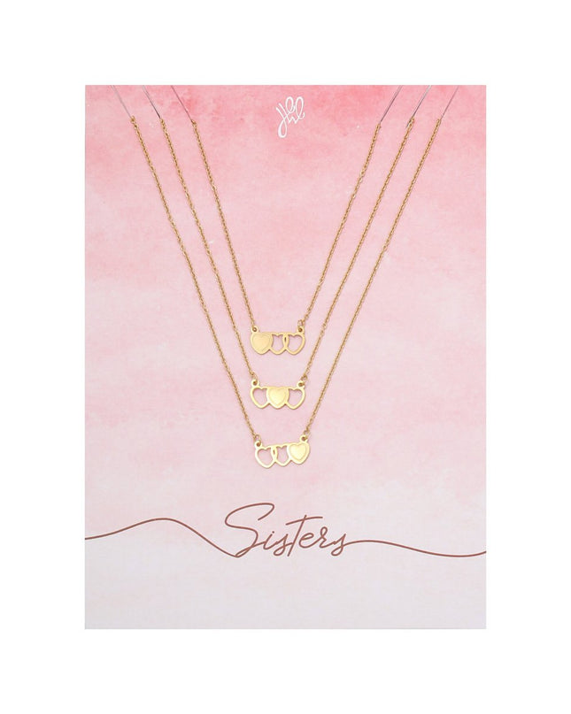 Ketting Three SisterS goud