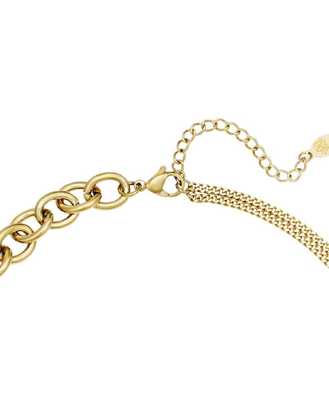 Ketting Chunky Lock goud