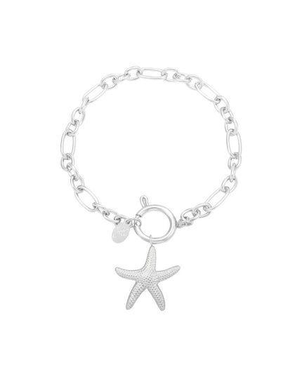 Armband Starfish zilver