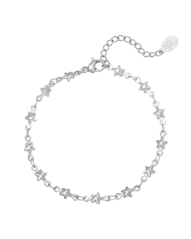 Armband ster zilver