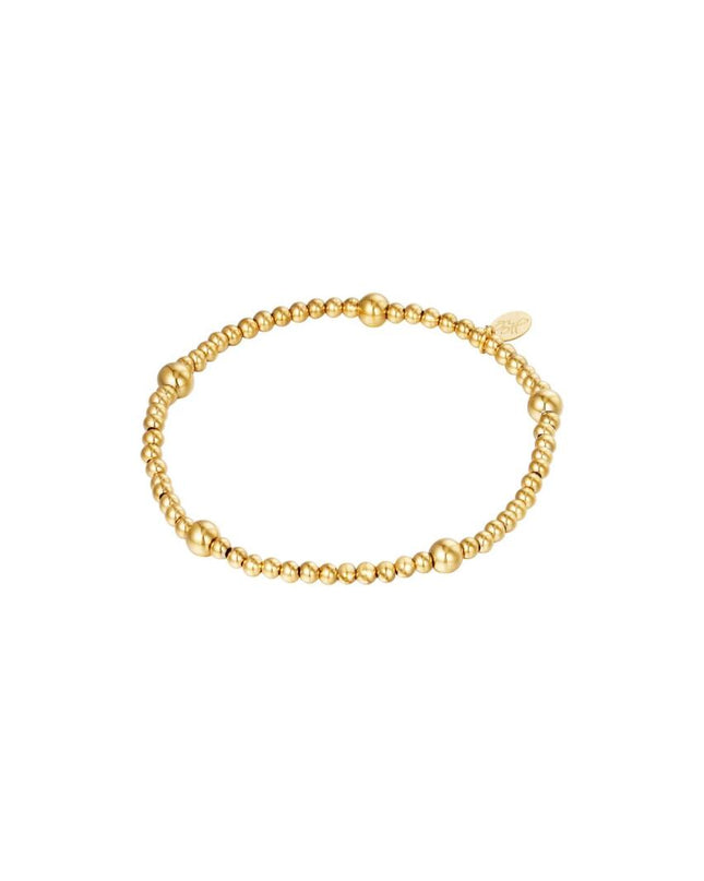 Armband Beady Goud Stainless Steel