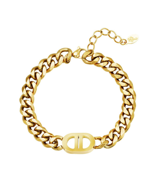 Armband Chunky goud