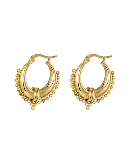 Oorbellen Saraswati Goud