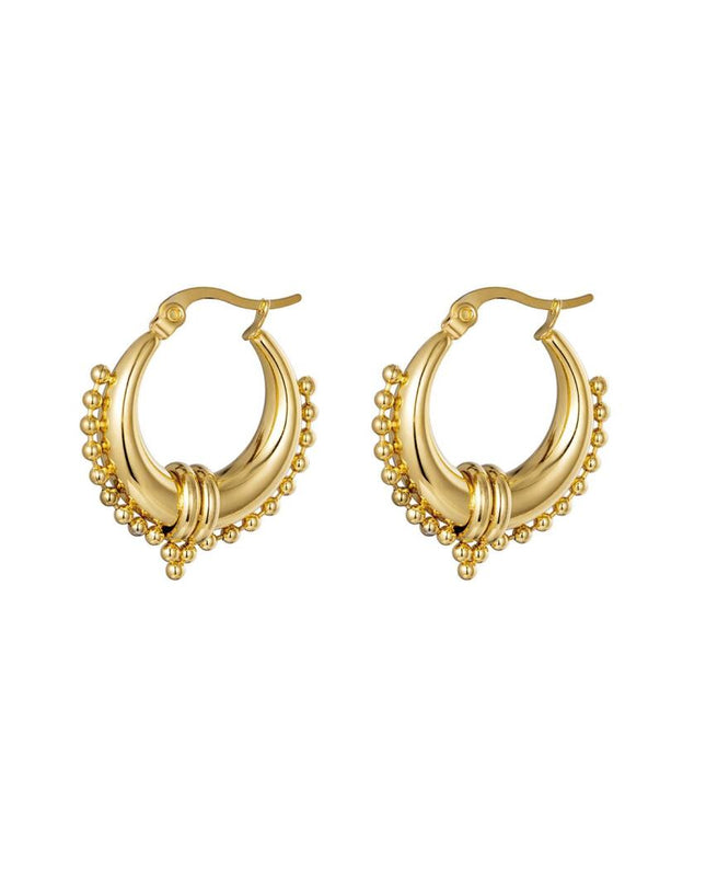 Oorbellen Saraswati Goud