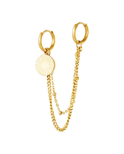 Double gold earpiece