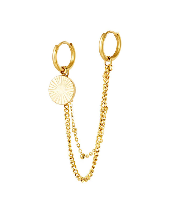 Double gold earpiece