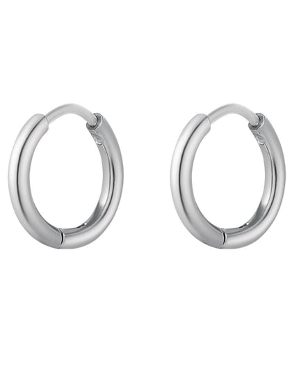 Simpele oorringen XS zilver