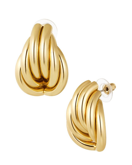 Oorbellen speelse vorm - goud