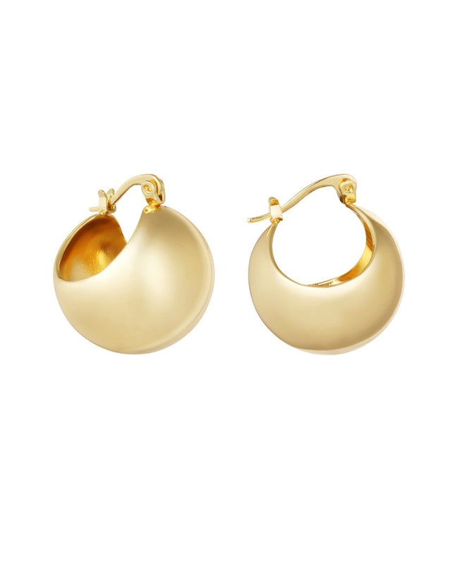 Oorbellen bol - goud