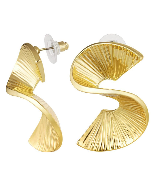 Oorbellen S-vorm - goud