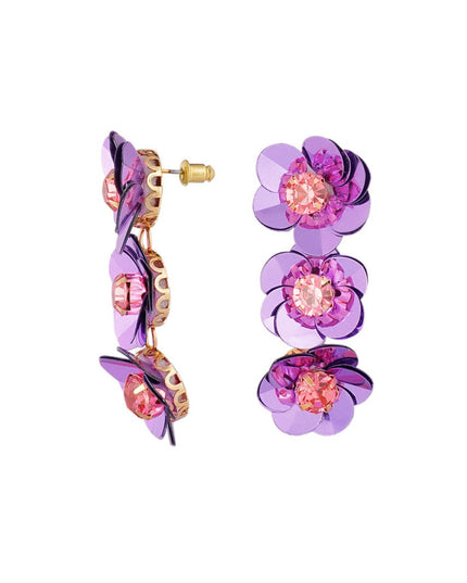 Bloemen trio - paars