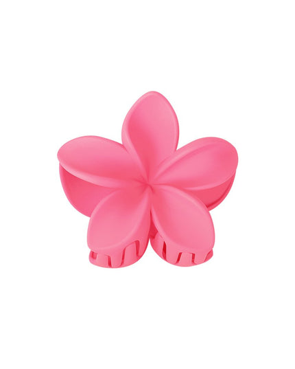 Haarklem bloem - fuchsia Plastic