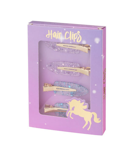 Haarclip box sprookjesachtige droom - blauw paars