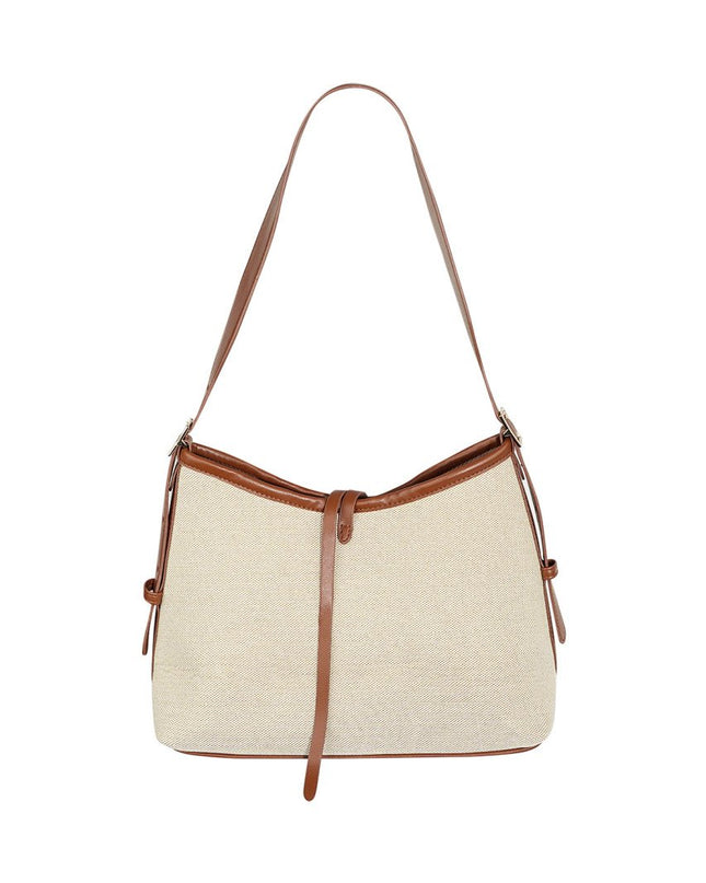 Chique tas met verstelbare band - beige