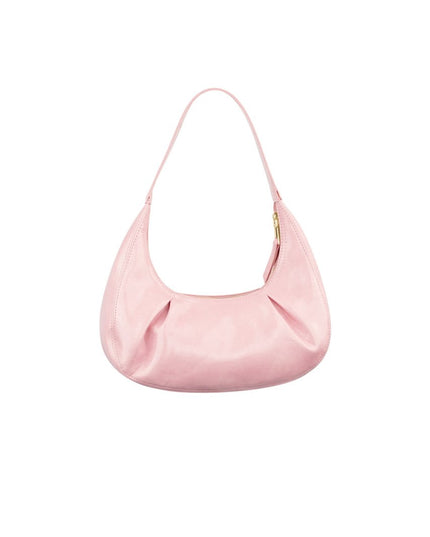 Tas met plooien - roze