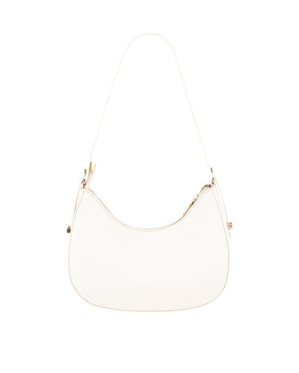 Halve maan tas - gebroken wit