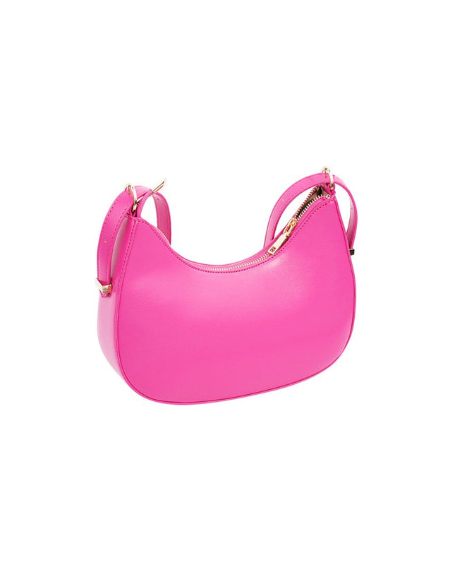 Halve maan tas - fuchsia