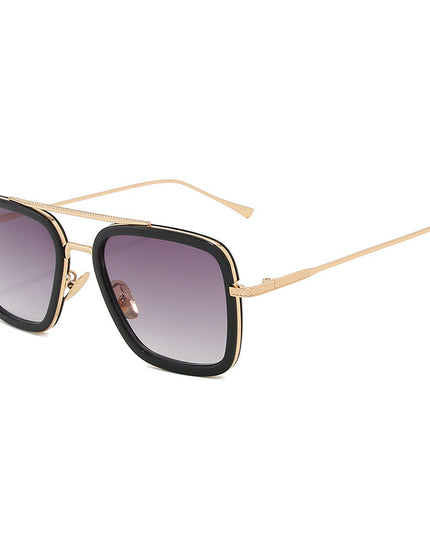 Zonnebril daily solid goud zwart