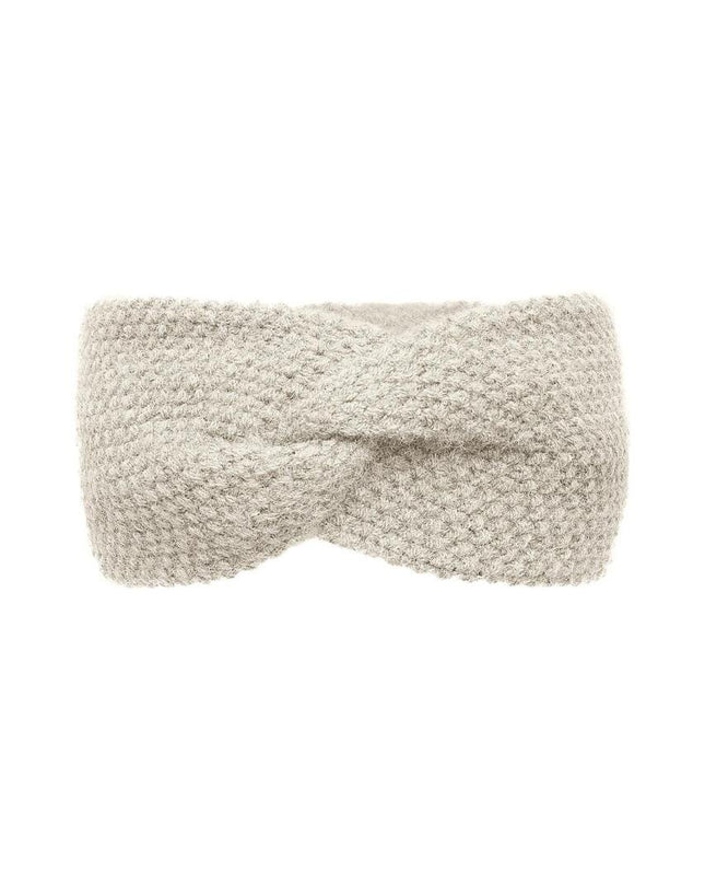 Warme winter hoofdband - off white