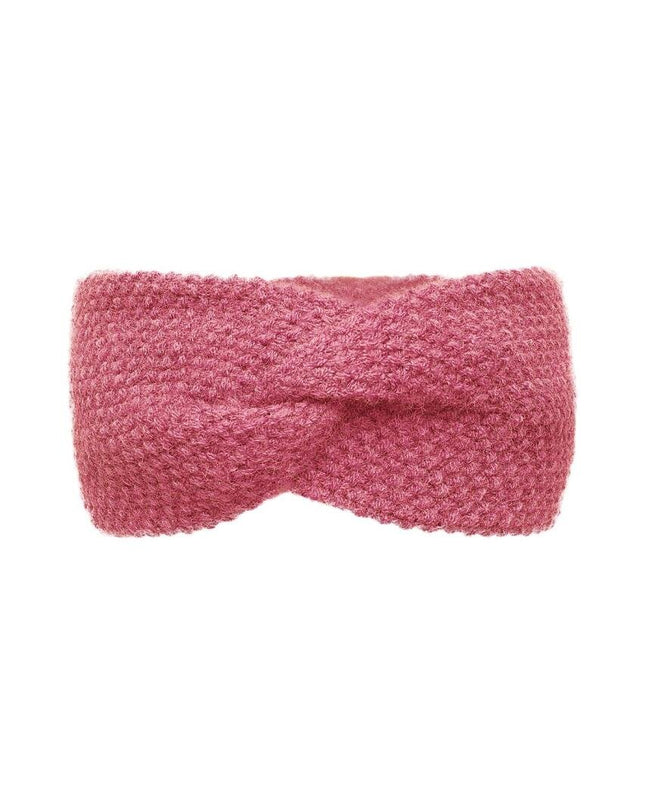 Warme winter hoofdband - roze