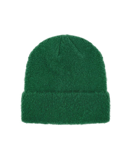 Basic beanie donkergroen