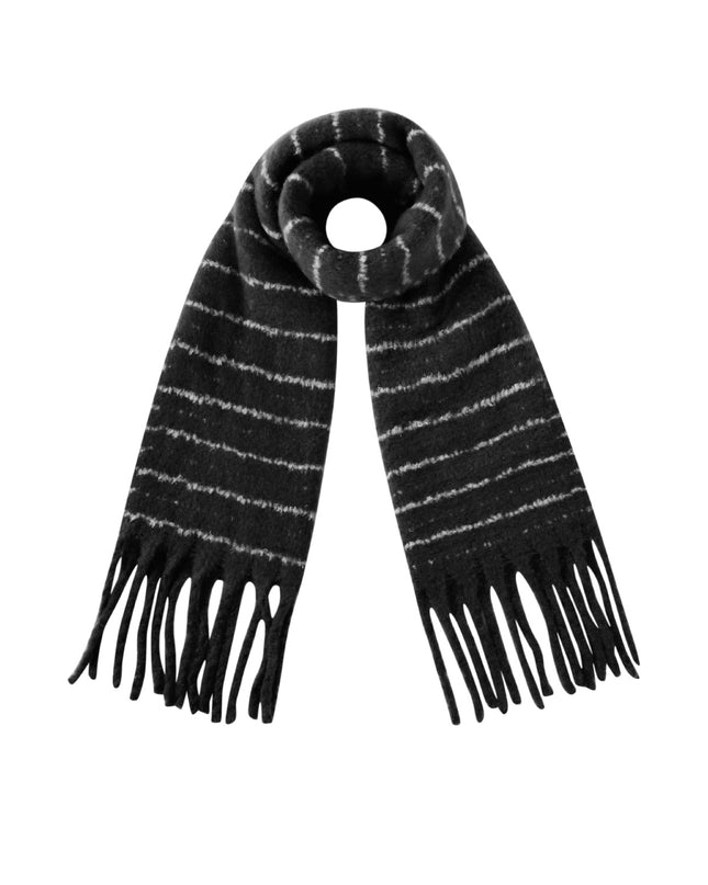 Warme winter sjaal beige