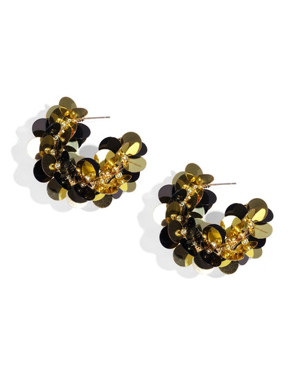 Oorbellen hoops casual goud